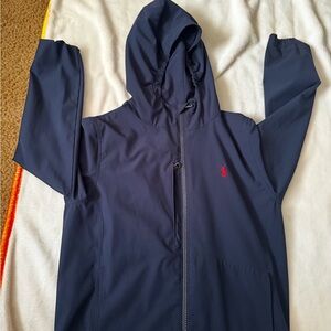 POLO BOYS Navy Blue Hooded Jacket size 10-12